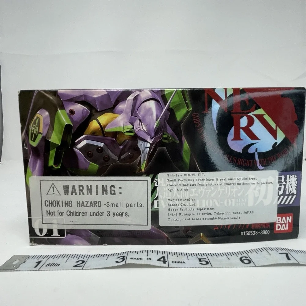 Bandai XXXG-01W Wing Gundam Mobile Suit AND Evangelion-01 EVA Open‎ Kit